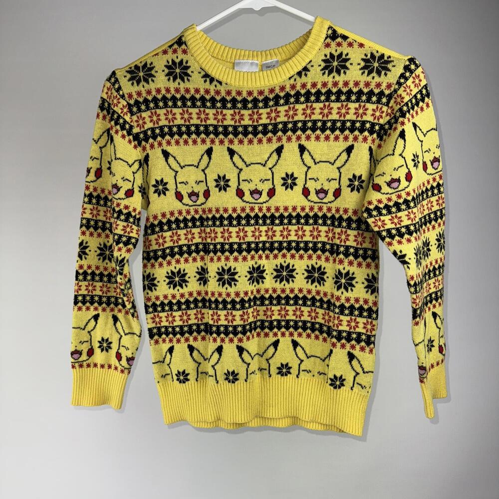Pokemon Crew Neck Sweater - Kids Small - Picture 1 of 8